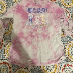 Fruits basket pink long sleeve